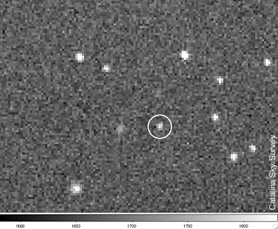 Entdeckung über Catalina Sky Survey