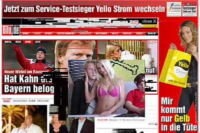 Vermeintlicher Bild.de-Hack Vermeintlicher Bild.de-Hack