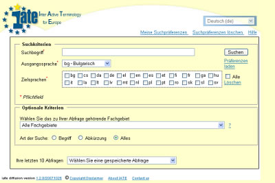 Interactive Terminology for Europe Interactive Terminology for Europe