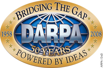 DARPA-Logo: 50-Jahr-Jubiläum