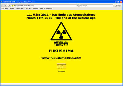 Abzock-Domain Fukushima2011.com